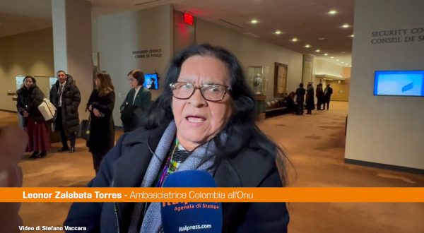 Onu, l’ambasciatrice della Colombia “Siamo qui per la pace”
