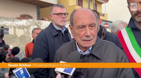 Maltempo, Schifani nel Messinese “Sul reperimento dei fondi siamo sereni”