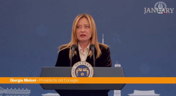 Italia-Corea del Sud, Meloni “Impegno su pace, sicurezza e sfide globali”
