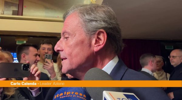 Calenda “Dialogo con tutti, soprattutto con chi è europeista come Forza Italia”