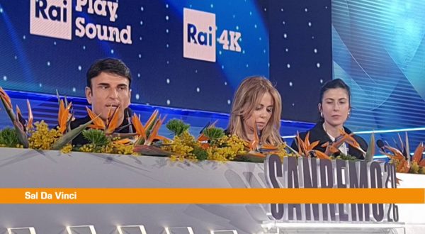 Sanremo, Sal Da Vinci “Affetto che arriva è dolcezza nel cuore”