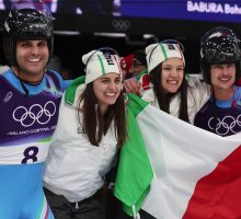 Italia regina dello slittino, doppietta storica a Cortina