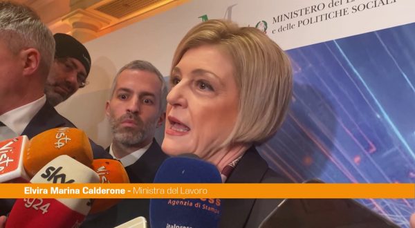 Lavoro, Calderone “L’Ia porterà saldo positivo in termini di nuove opportunità”