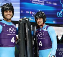 Altro oro Italia dallo slittino col doppio maschile Rieder-Kainzwaldner