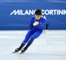 Fontana quarta nei 1000 metri di Short track, oro Olanda