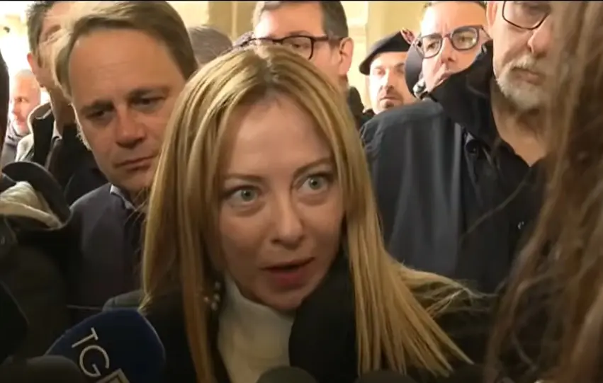 Meloni &ldquo;Mercoled&igrave; il decreto per Niscemi e le zone colpite dal ciclone Harry&rdquo;