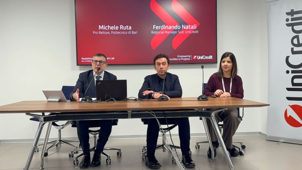 L&rsquo;AI applicata all&rsquo;impresa, UniCredit Start Lab fa tappa a Bari