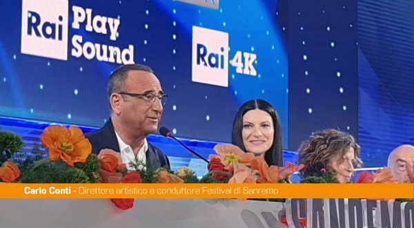 Carlo Conti dedica il Festival di Sanremo a Pippo Baudo “Era doveroso”