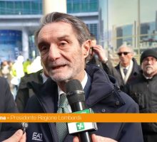 Fiamma olimpica in piazza della Regione Lombardia, Fontana "Ulteriore emozione"
