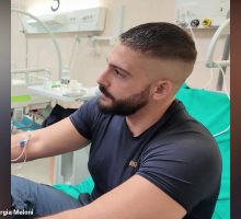 Meloni in visita ad agenti feriti all&rsquo;ospedale Molinette di Torino, le immagini