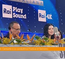 Sanremo, Pausini "'Heal the World' per messaggio di pace, mia figlia orgogliosa"