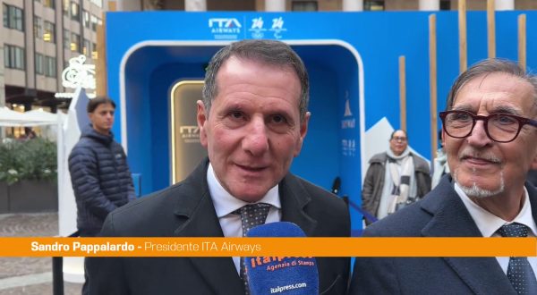 Pappalardo “Valori dello sport accompagnano impegno quotidiano di ITA Airways”