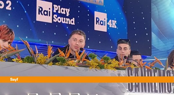 Sanremo, Sayf “È una gioia essere qui con mia madre”