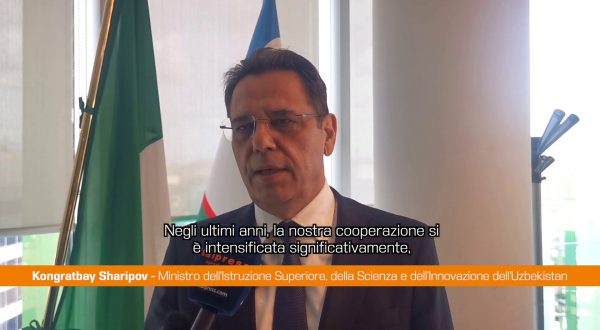 Ministro Sharipov “Intensa cooperazione Italia-Uzbekistan in settore istruzione”