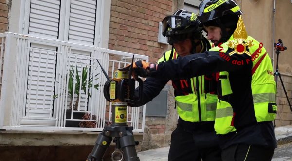 Frana Niscemi, effettuati 60 interventi di recupero beni dai Vigili del Fuoco