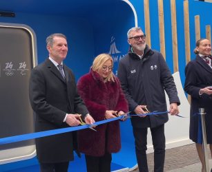 Ita Airways celebra i Giochi con lo showcasing "Skyway" a Milano