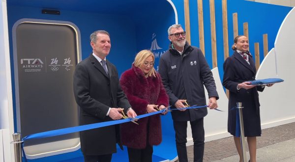 Ita Airways celebra i Giochi con lo showcasing “Skyway” a Milano