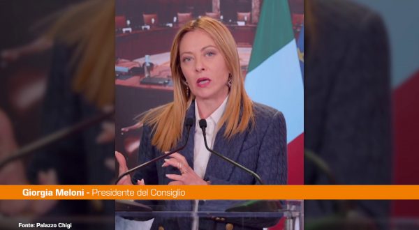 Decreto Bollette, Meloni “Disaccoppiamento di fatto prezzi elettricità e gas”