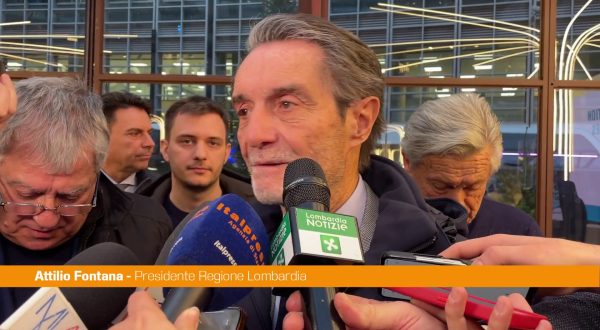 Fontana “Arrivo Trump per le Olimpiadi? Non sappiamo, nel caso sarà benvenuto”