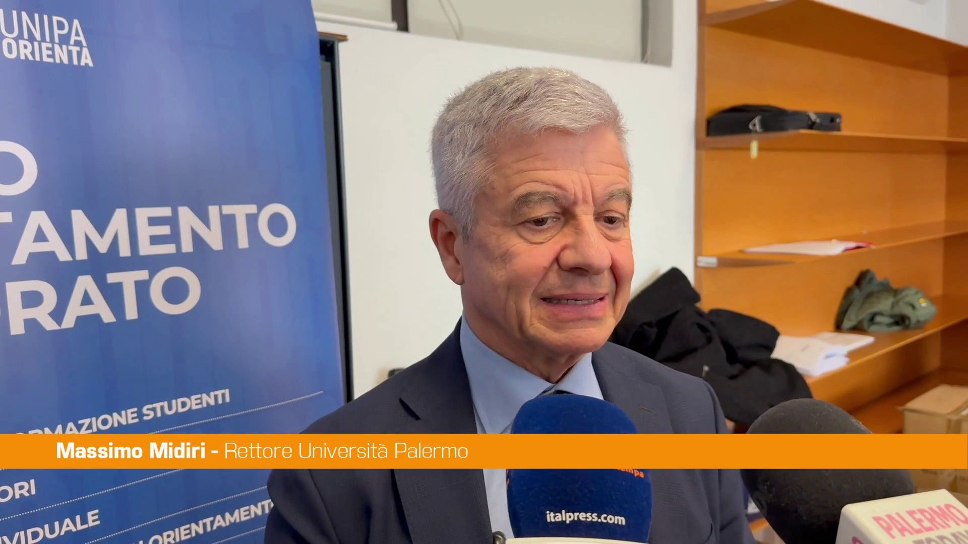 Midiri "Unipa in controtendenza rispetto ad atenei del Sud, iscritti in aumento"