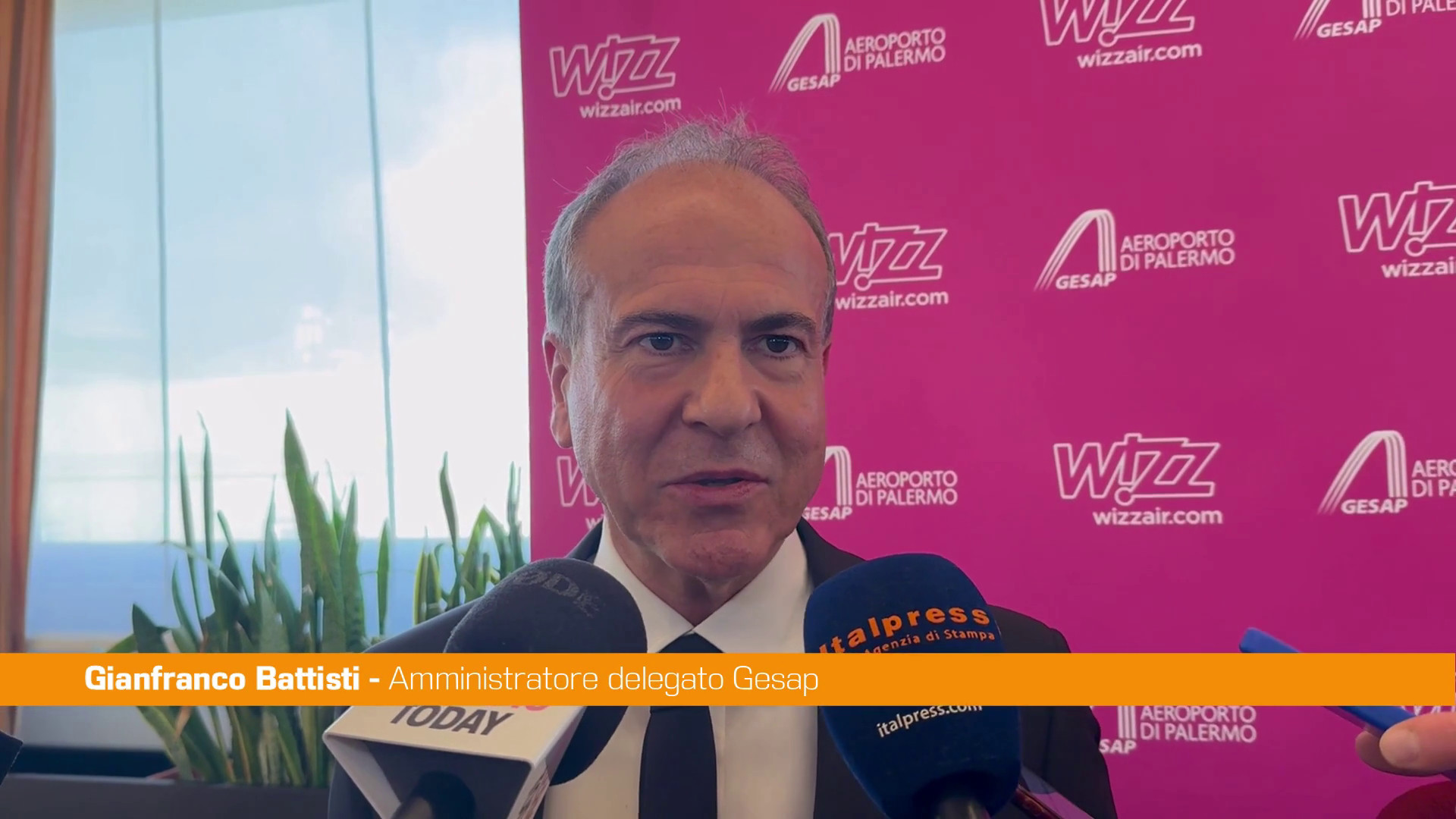 Battisti (Gesap) "Arrivo Wizz Air a Palermo &egrave; messaggio al mercato"
