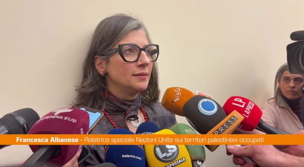 Albanese “Le sanzioni Usa su di me non saranno revocate facilmente”