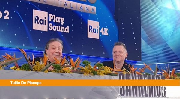 Sanremo, De Piscopo “‘Andamento lento’ nasce in un taxi”