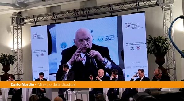 Giustizia, Nordio “Separazione carriere è conseguenza riforma Vassalli dell’89”