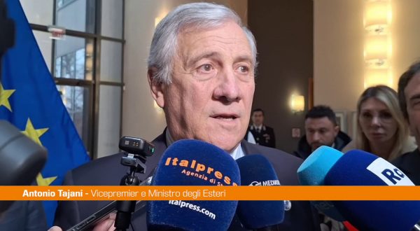 Tajani “Mi auguro che l’Iran scelga la strada del dialogo”