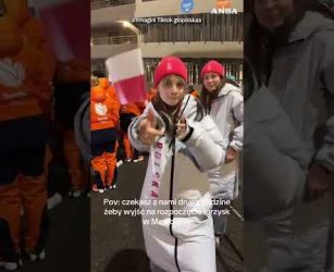 Da San Siro ai social,il backstage della festa d'apertura degli atleti#ansa #milanocortina2026 #news