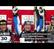 Cortina maledetta per la Regina delle nevi #ansa #news #milanocortina2026