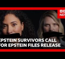 Epstein survivors call for release of remaining files | BBC News
