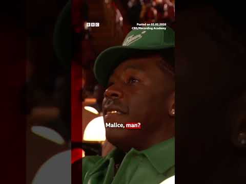 Kendrick Lamar makes Grammys history as the most awarded rapper. #Grammys #BBCNews