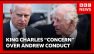 King Charles has &ldquo;profound concern&rdquo; over Andrew-Epstein allegations | BBC News