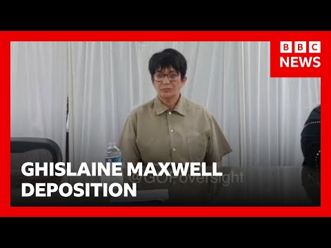 Ghislaine Maxwell refuses to answer questions about Epstein in congressional hearing | BBC News