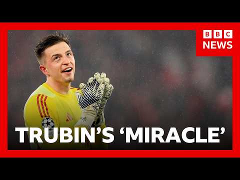 Anatoliy Trubin on that Champions League goal, Mourinho's reaction and the Ukraine War | BBC News