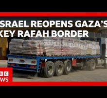 Israel reopens Gaza's key Rafah border crossing with Egypt | BBC News