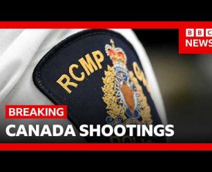 Nine killed and 25 injured in shootings at school and home in Canada | BBC News
