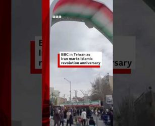 BBC in Tehran as Iran marks Islamic revolution anniversary. #Iran #BBCNews
