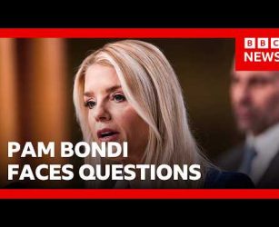 LIVE: Attorney General Pam Bondi facing Epstein questions from US lawmakers | BBC News