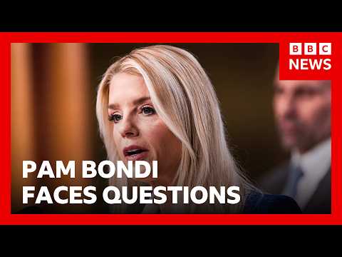 LIVE: Attorney General Pam Bondi facing Epstein questions from US lawmakers | BBC News