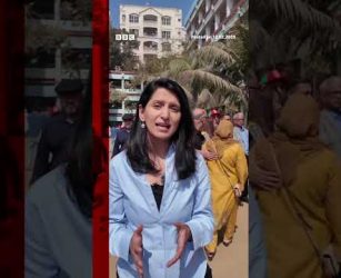 Bangladesh votes in first election since 2024 Gen Z uprising. #Bangladesh #Election #BBCNews