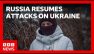Russia resumes attacks on Ukraine, killing four in central Cherkasy region | BBC News