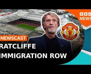 Manchester United co-owner sorry language 'offended some' after immigration comments | BBC Newscast