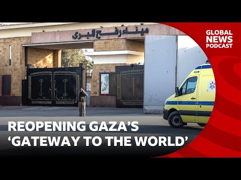 Reopening Gaza's 'gateway to the world' | Global News Podcast