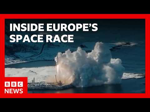 Inside Europe&rsquo;s space race | BBC News