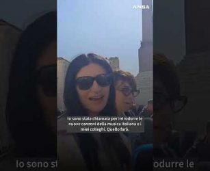 Sanremo, Laura Pausini risponde alle critiche sull'Inno a Milano Cortina #ansa#sanremo2026