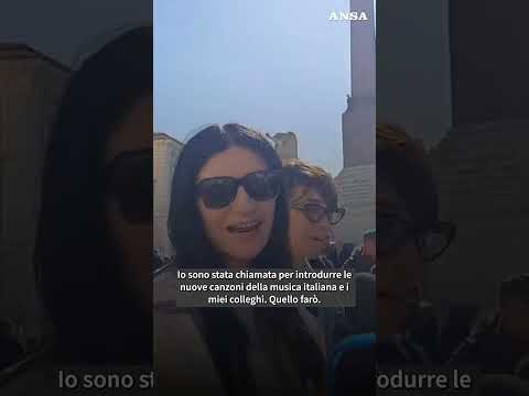 Sanremo, Laura Pausini risponde alle critiche sull'Inno a Milano Cortina #ansa#sanremo2026