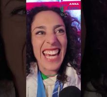 Brignone: "Mi godo tutto, ma per me e' dura sciare" #ansa #milanocortina2026 #news