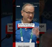 Winter Olympic village runs out of condoms. #WinterOlympics #BBCNews